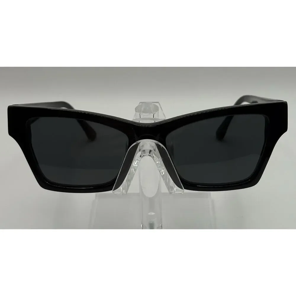 Saint Owen Rockbird Sunglasses Cat Eye Black LAVI Italy Designer Women’s Retro